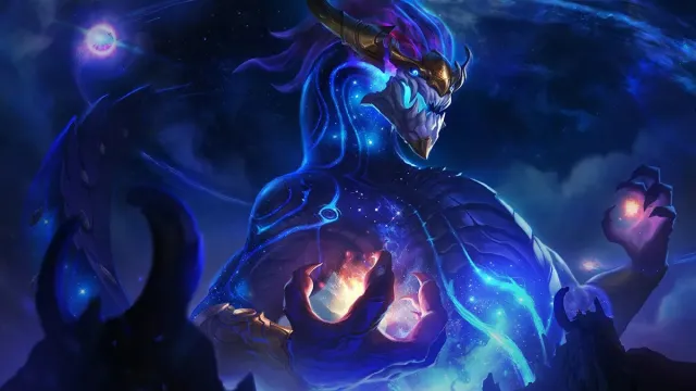 Aurelion Sol's splash art in League of Legends